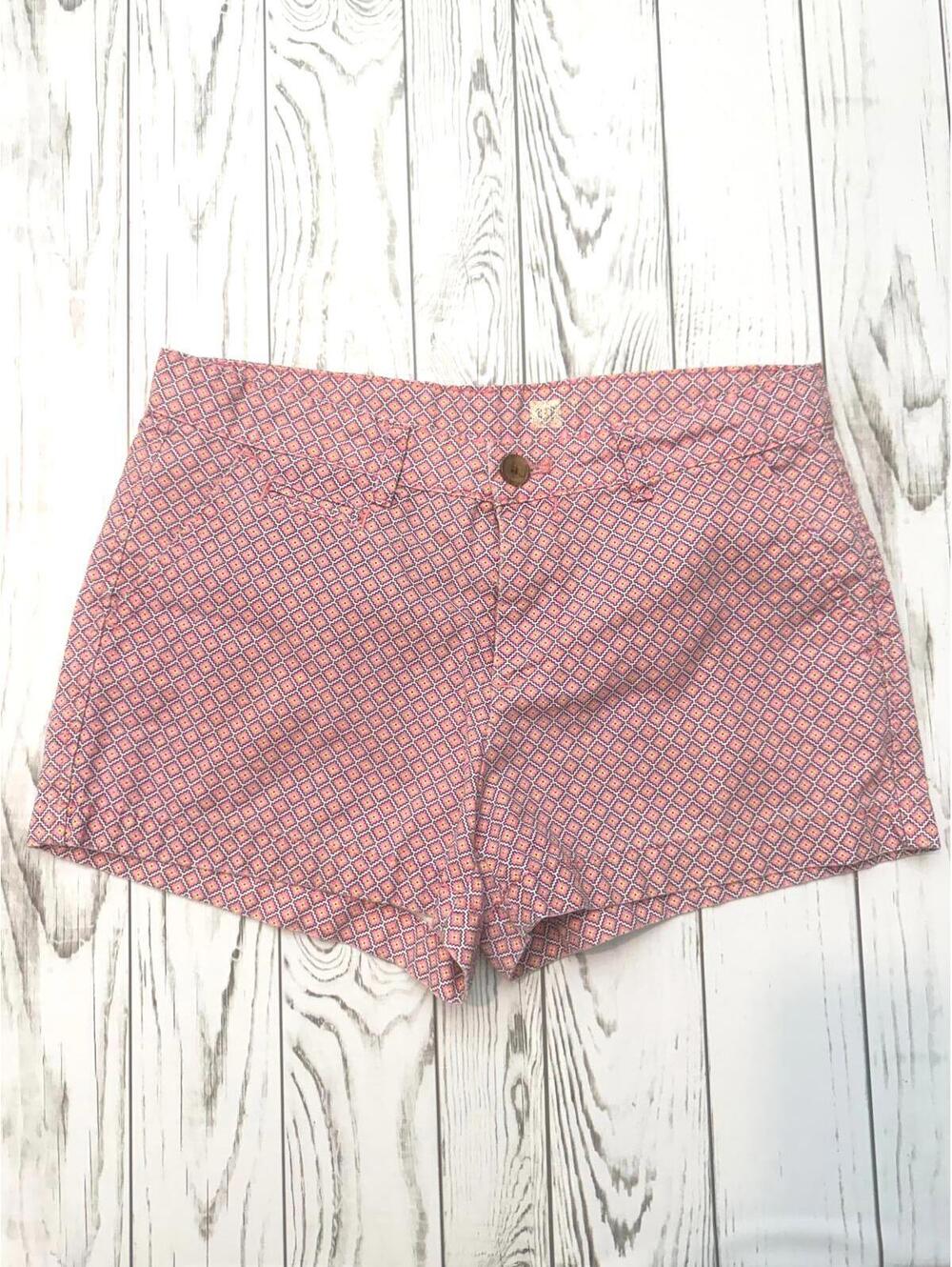 Gap Women’s 4 Pink Geometric Print Shorts Casual